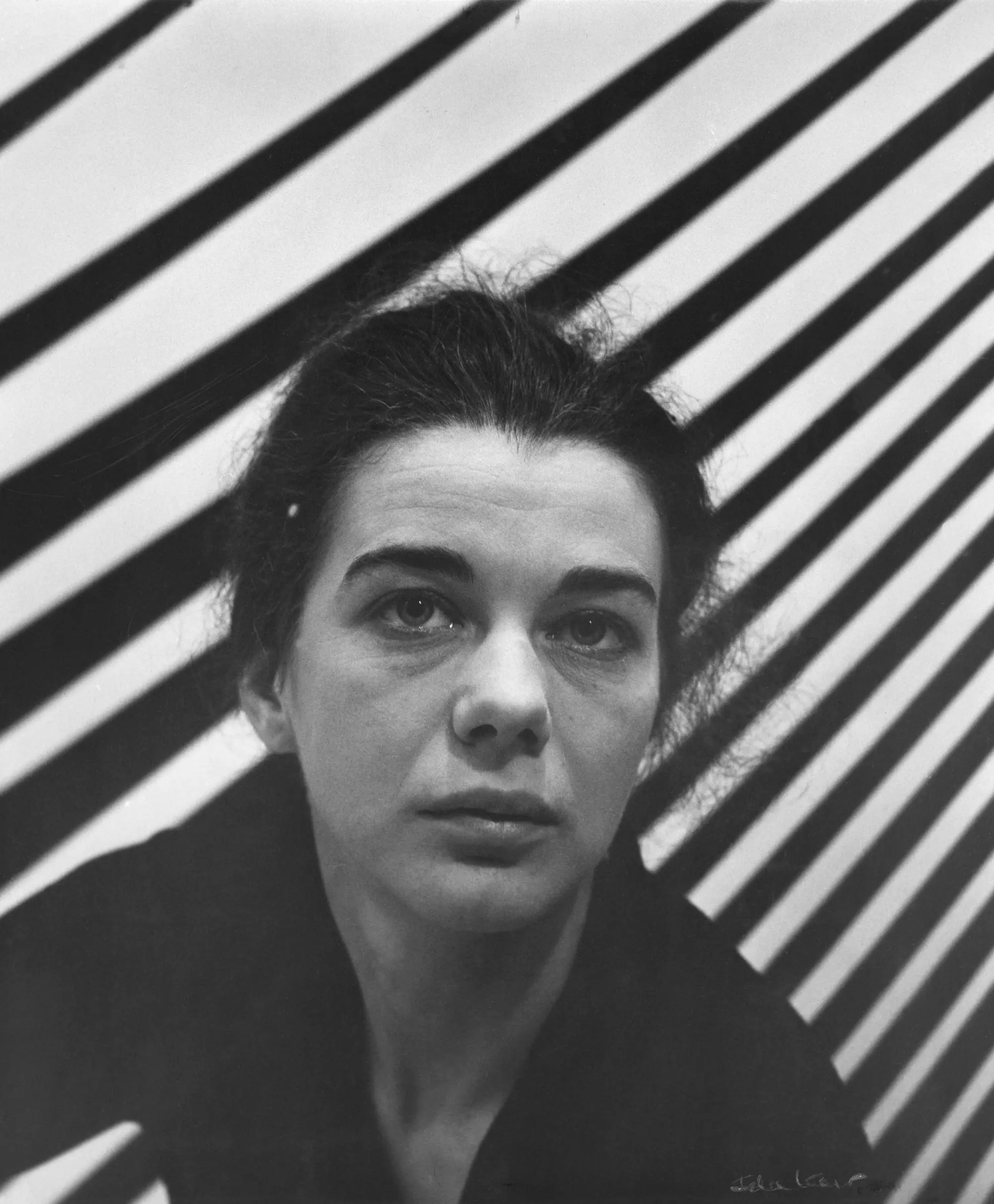 Portrait of Bridget Riley