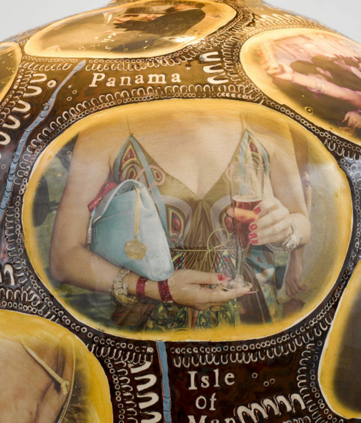 Money on Holiday by Grayson Perry, 2019