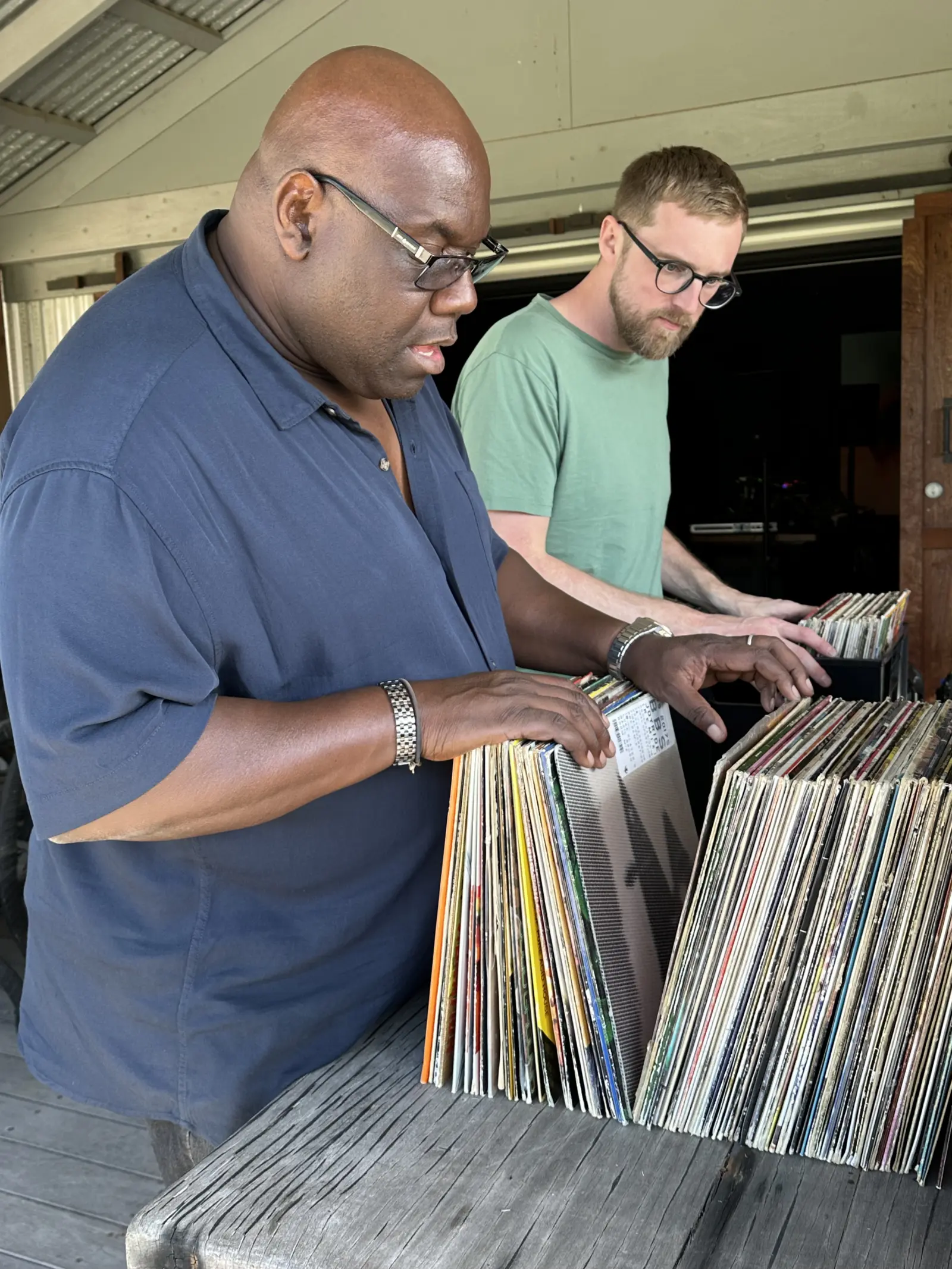 BTS of Mark Vessey and Carl Cox's collaboration