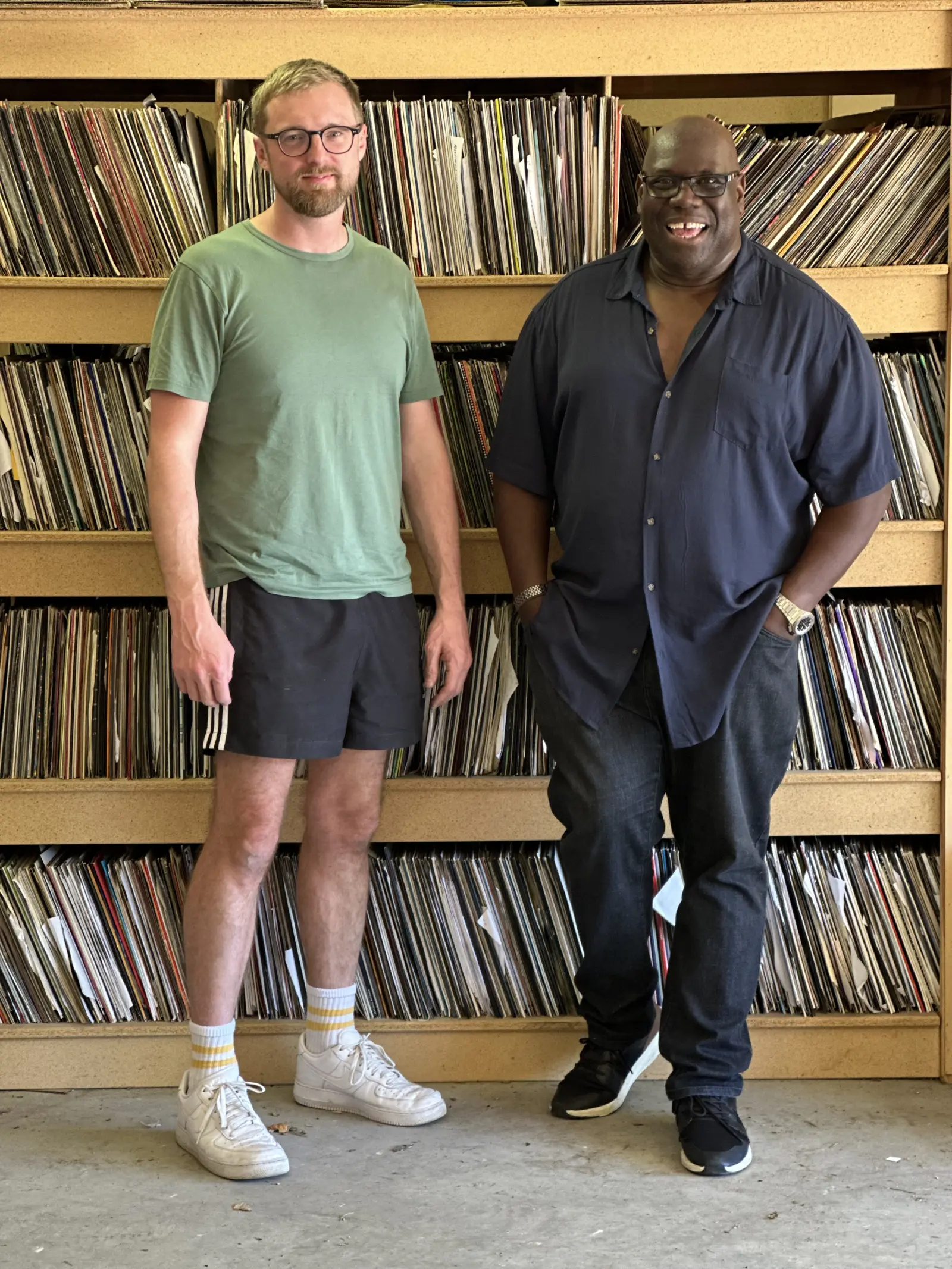 BTS of Mark Vessey and Carl Cox's collaboration