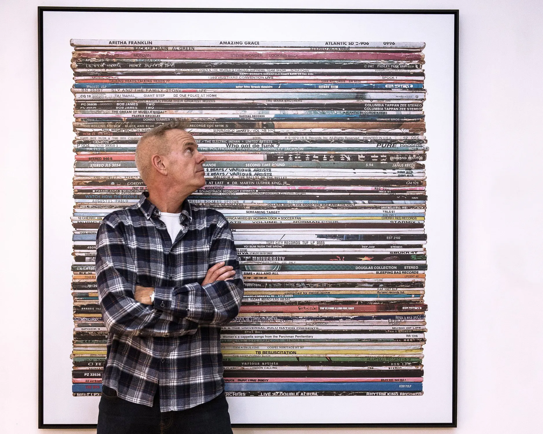 Norman Cook with Norman by Mark Vessey