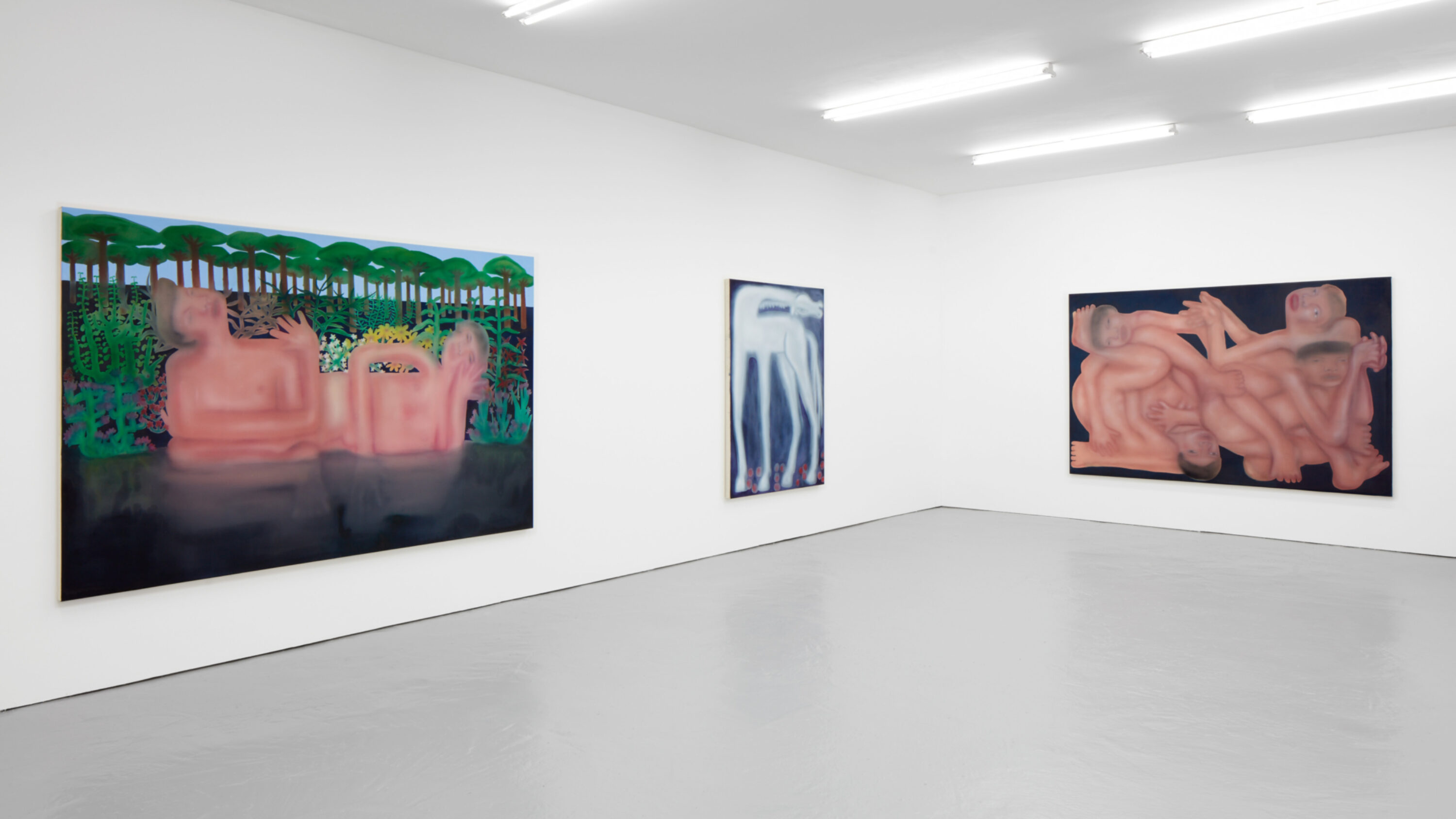 Rouy's solo show 'In Dirty Water', 2017