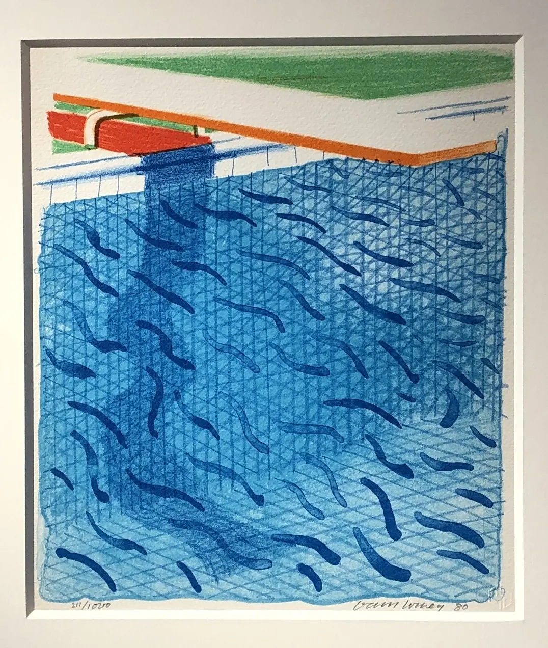 Paper Pool | 1980 | Lithograph on paper | Edition of 1000