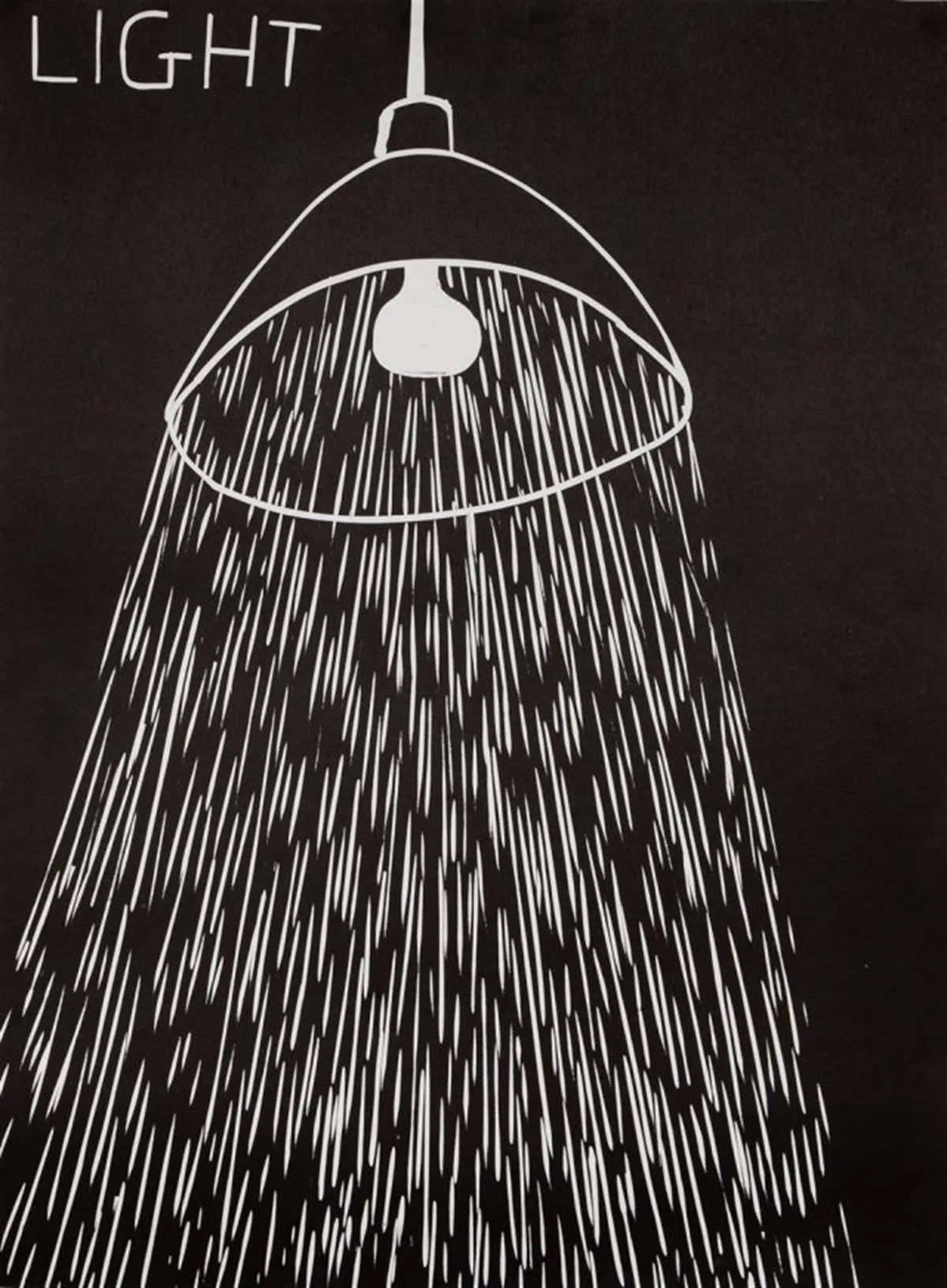 Light, Linocut on paper, 2017