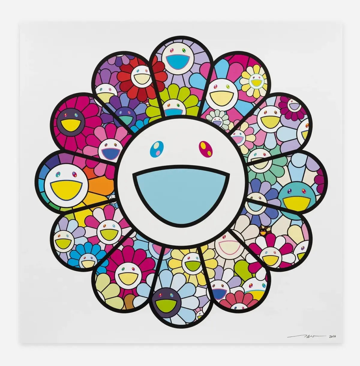 Lollipop Flowers Rainbow