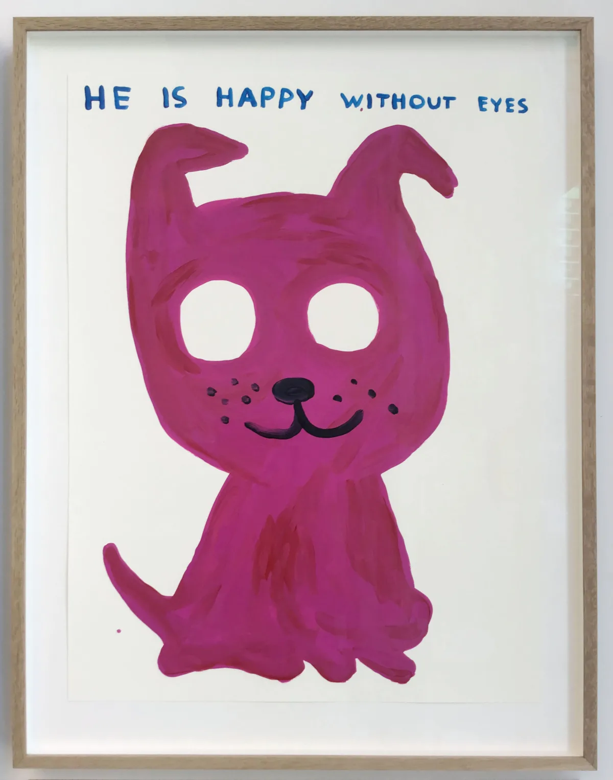 Untitled (He Is Happy Without Eyes)