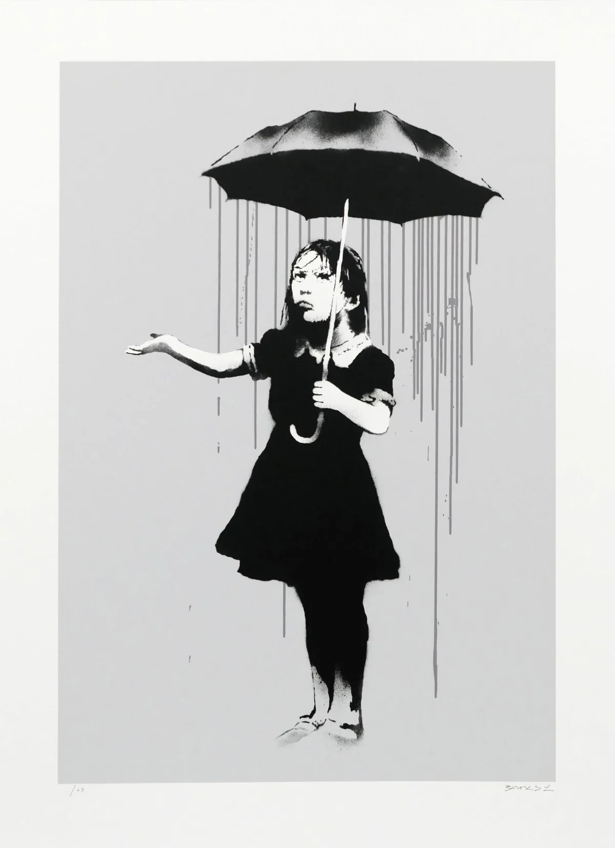 Nola (Grey Rain) - Signed and dedicated to Roddy