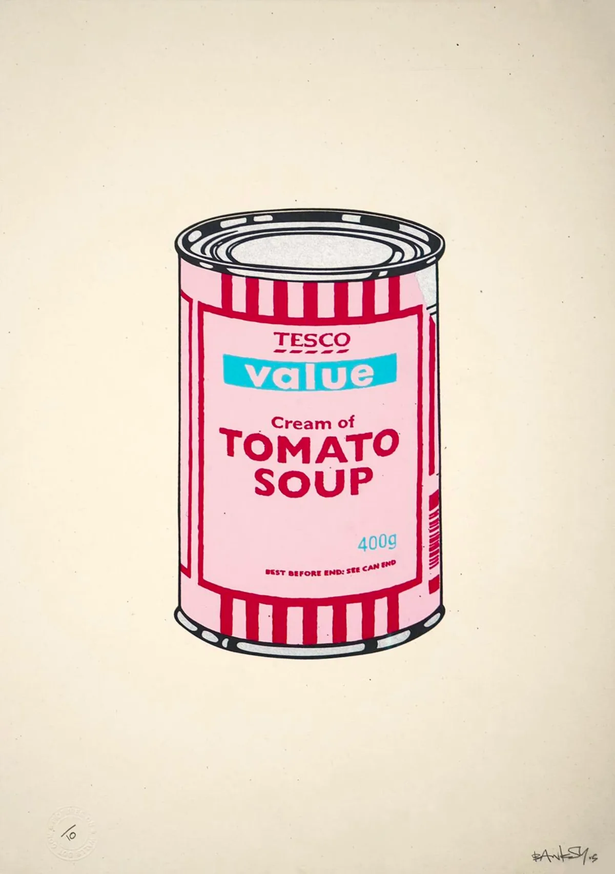 Soup Can - Pink/Cherry/Sky Blue