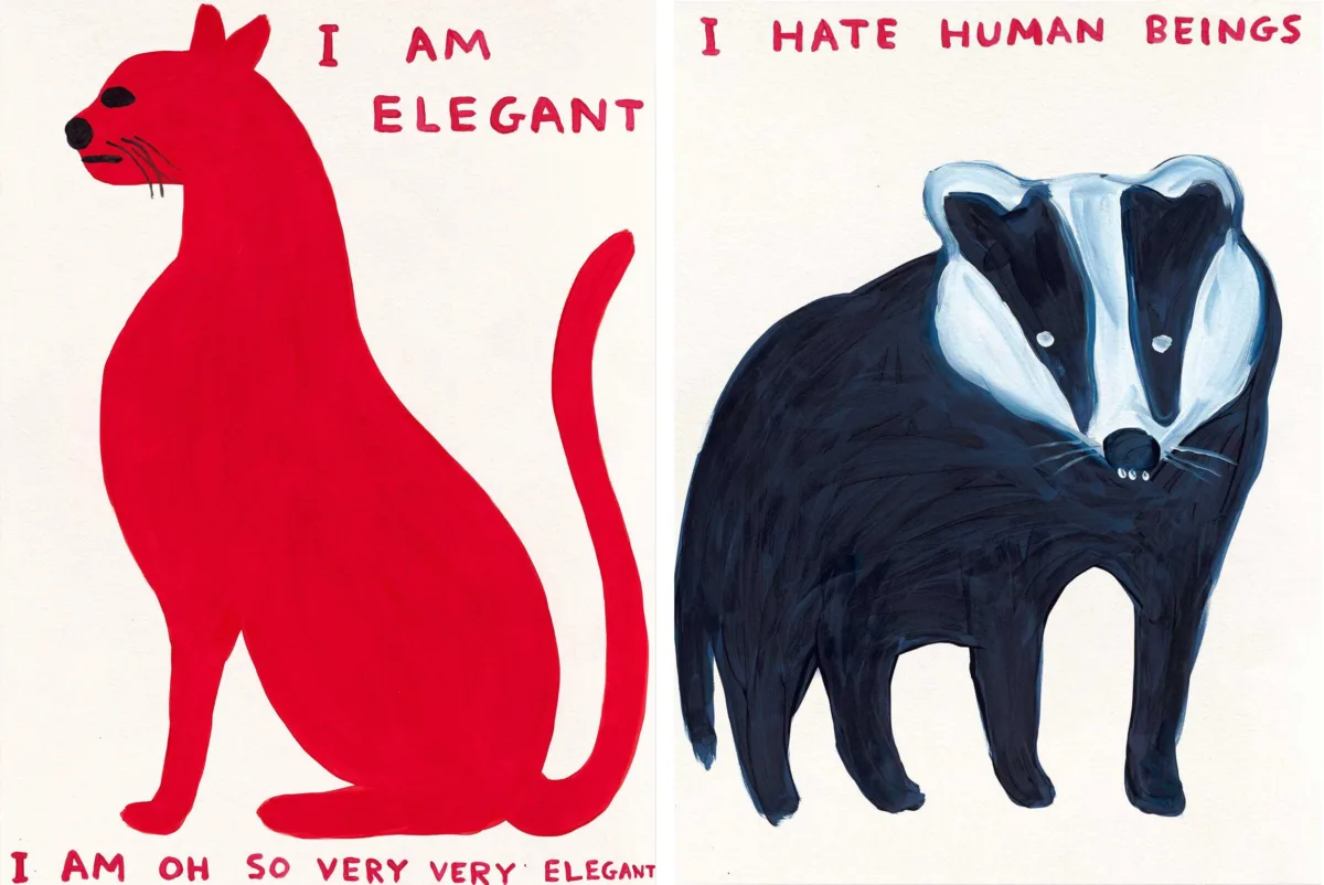 I Am Elegant I Am Oh So Very Very Elegant + I Hate Human Beings (Set of 2)