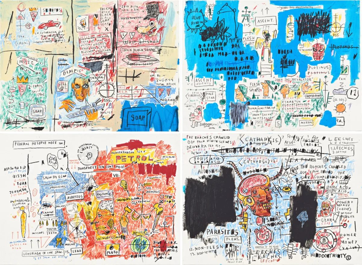 Olympic, Ascent, Liberty, Leeches (Portfolio of four)