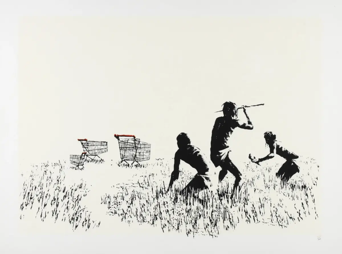 Trolleys (Black and White) LA Edition - Signed