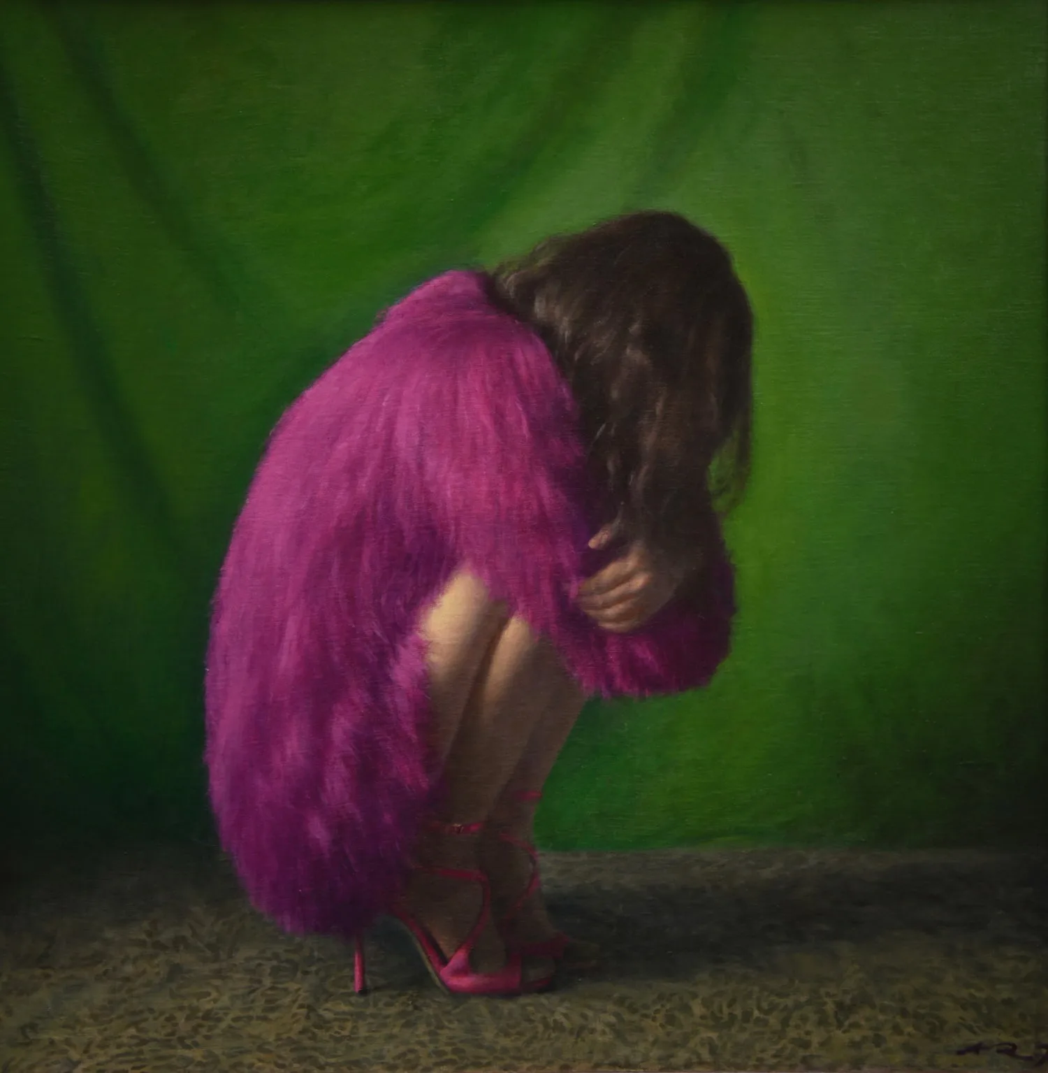 1. He is a contemporary narrative painter rooted in tradition