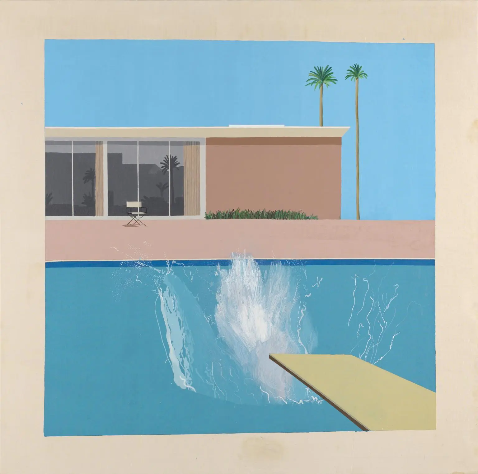 David Hockney, A Bigger Splash