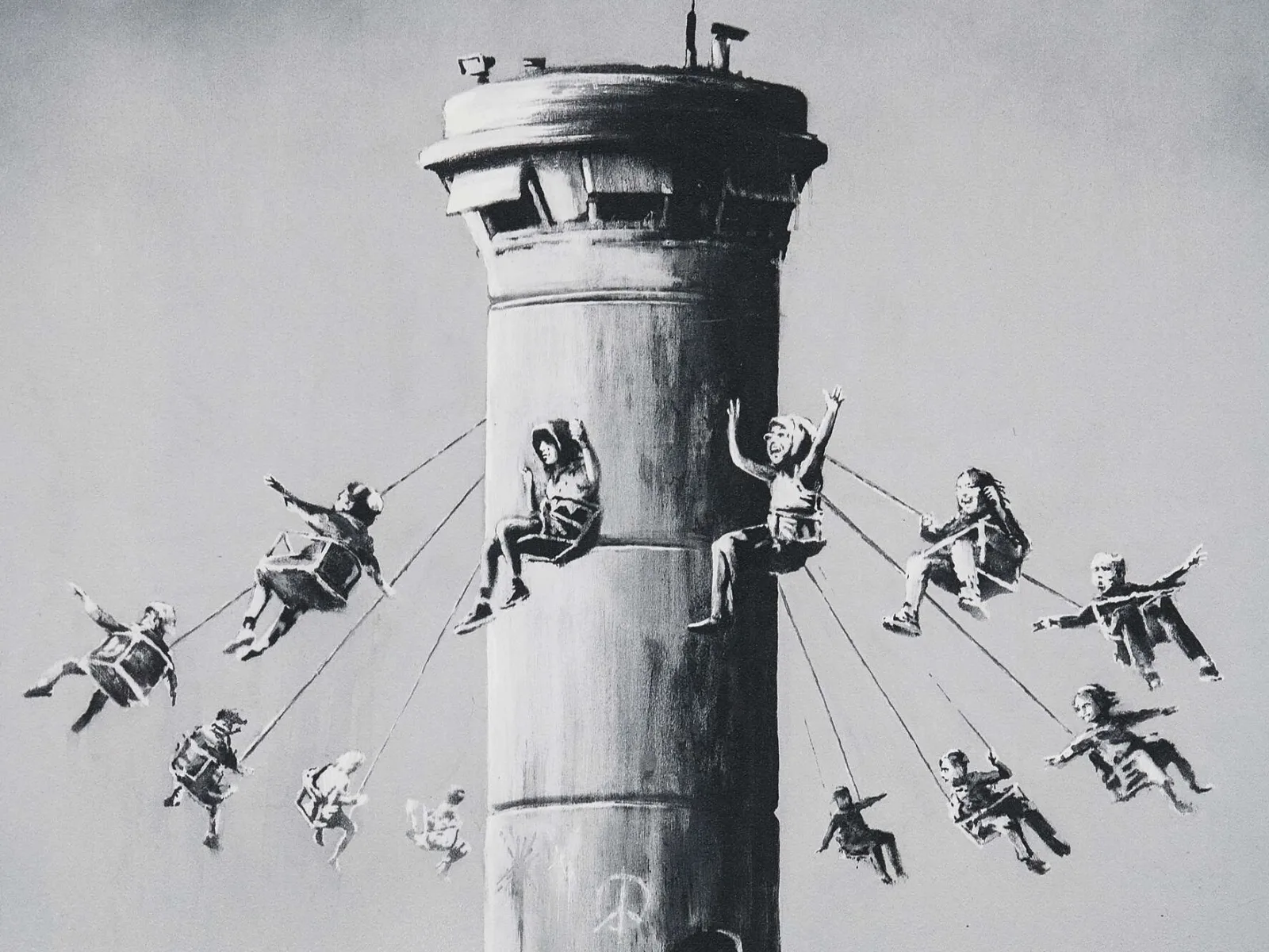 10 years since Banksy's last Palestine tour