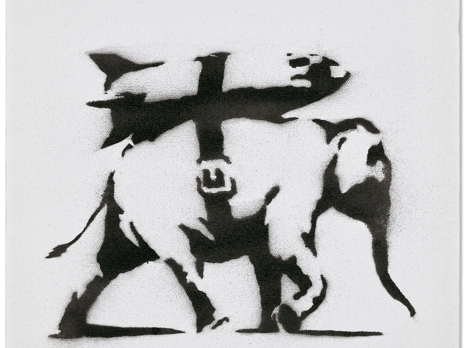 Banksy's Heavy Weaponry (2001) - Signed