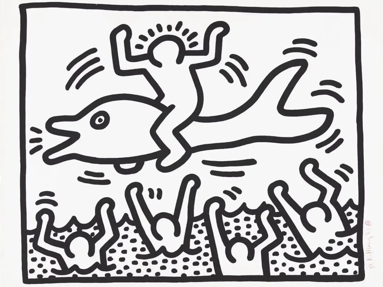 Keith Haring: Drawing the Dolphin