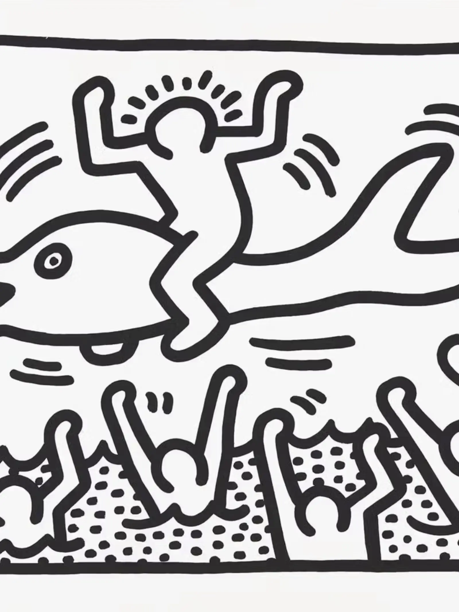 Keith Haring: Drawing the Dolphin