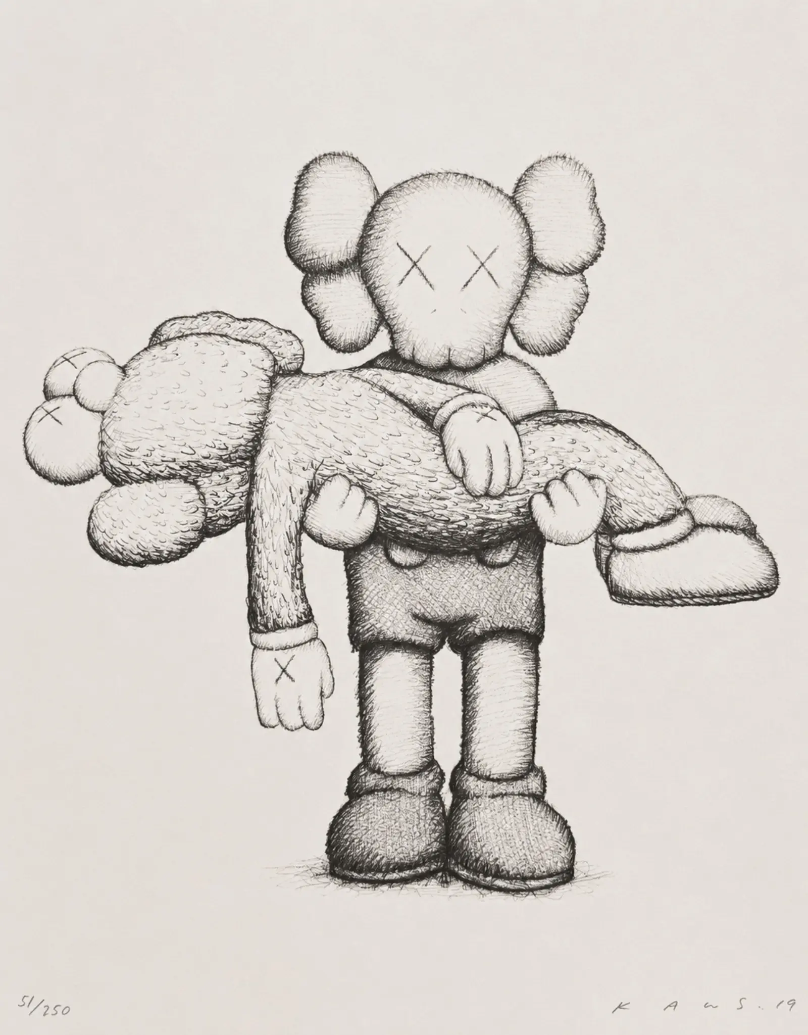 KAWS - NGV Companionship in the Age of Loneliness… | Hang-Up Gallery
