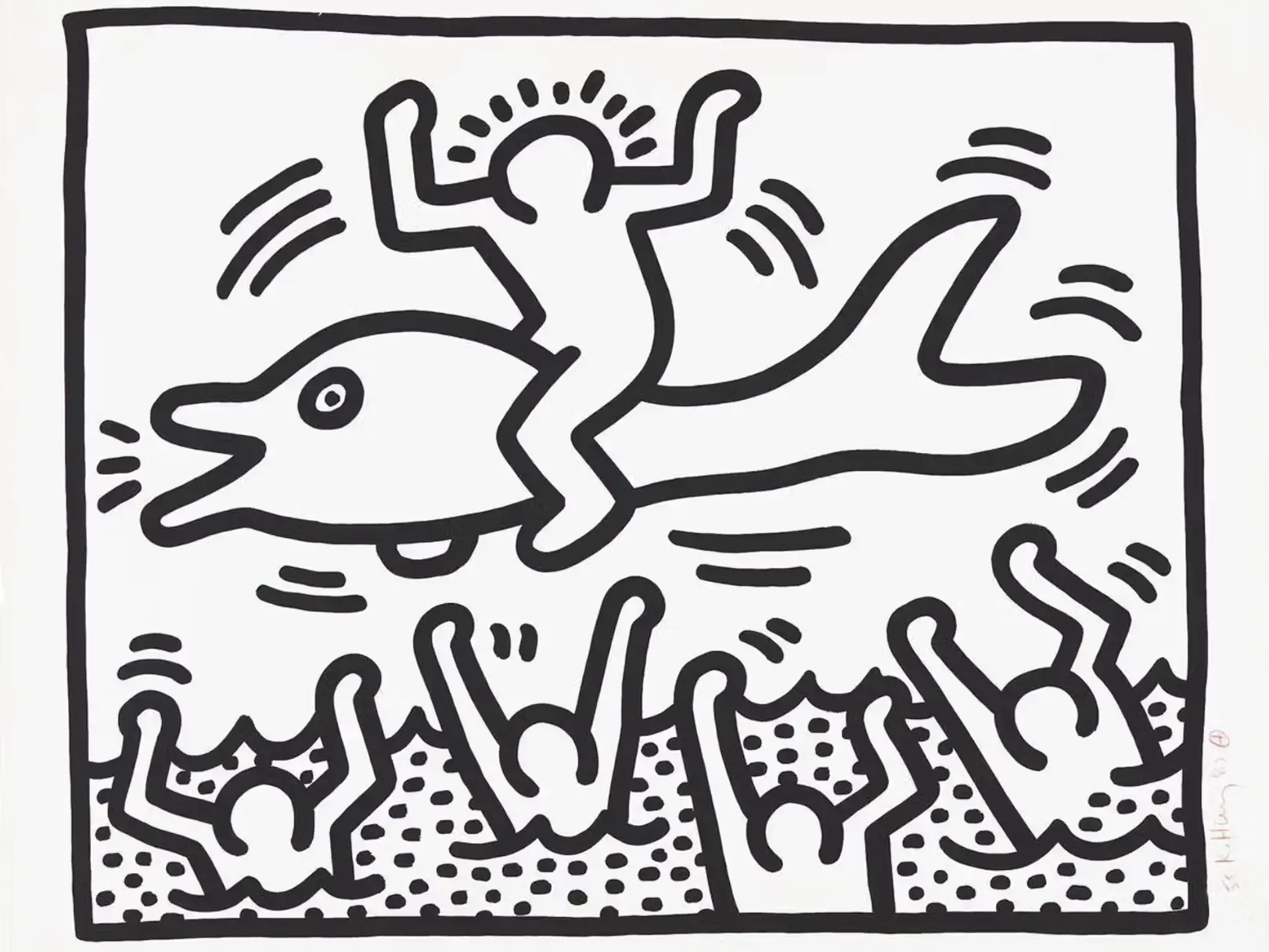 Keith Haring: Drawing the Dolphin