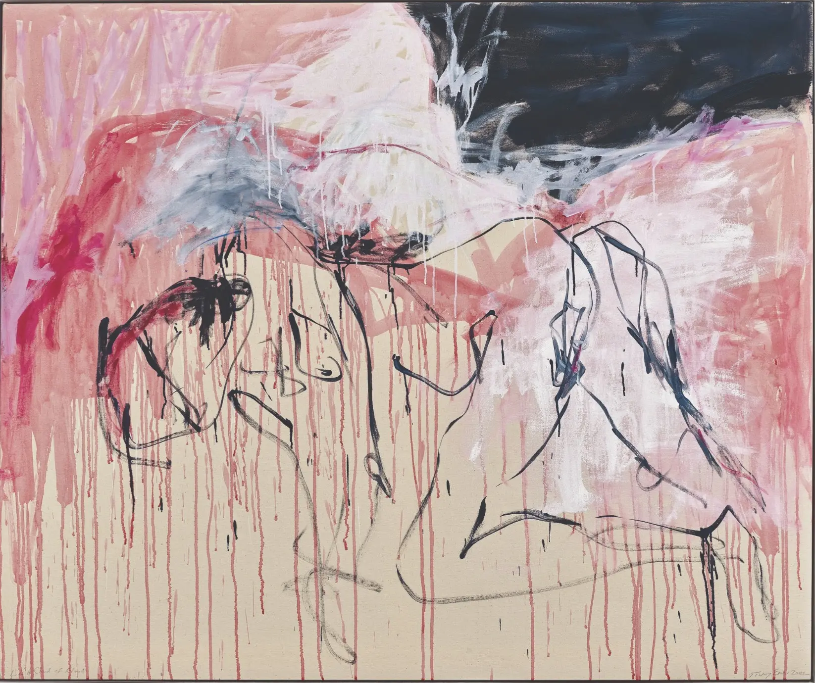 Tracey Emin, Like A Cloud of Blood, 2022