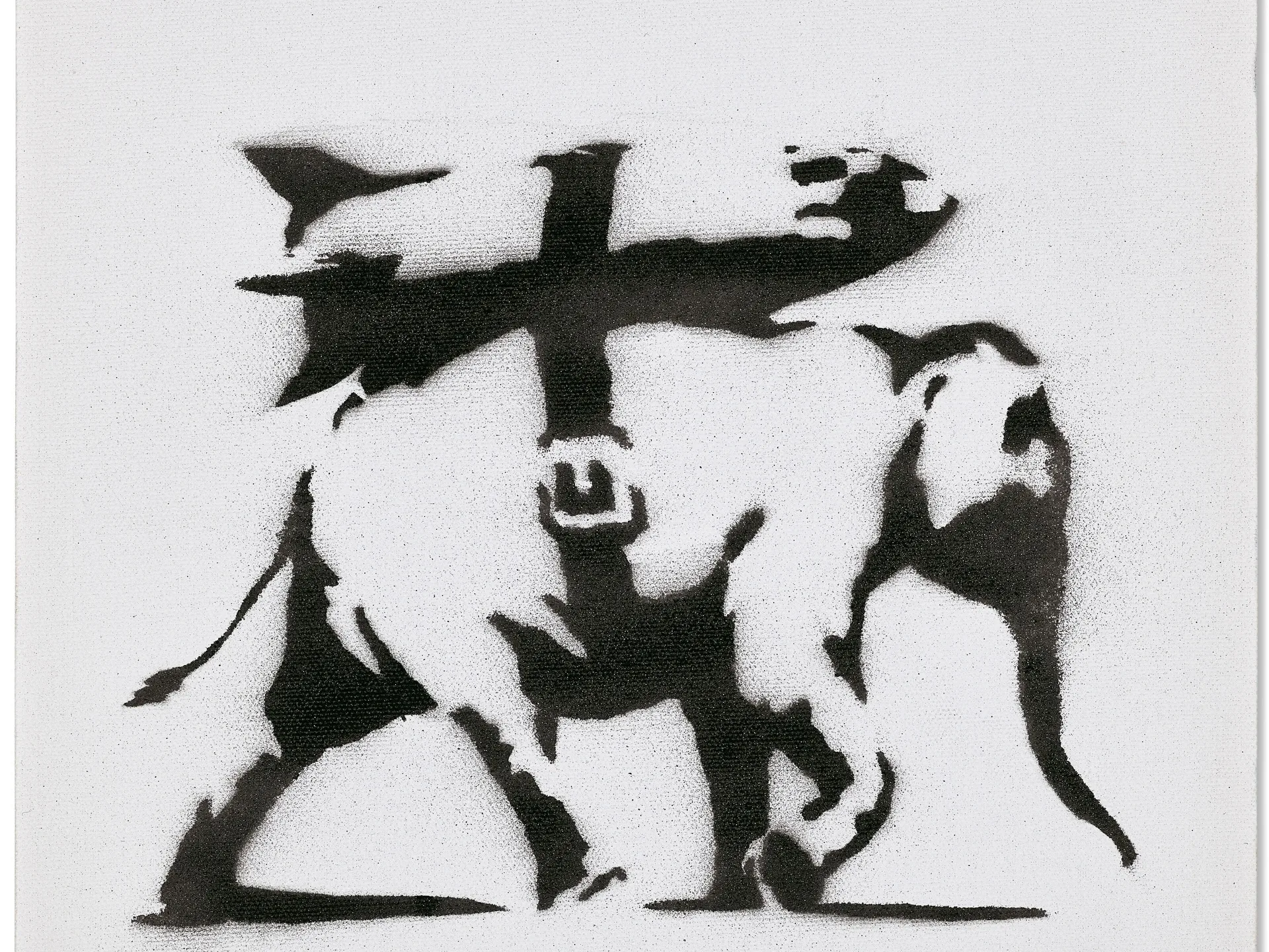 Banksy's Heavy Weaponry (2001) - Signed