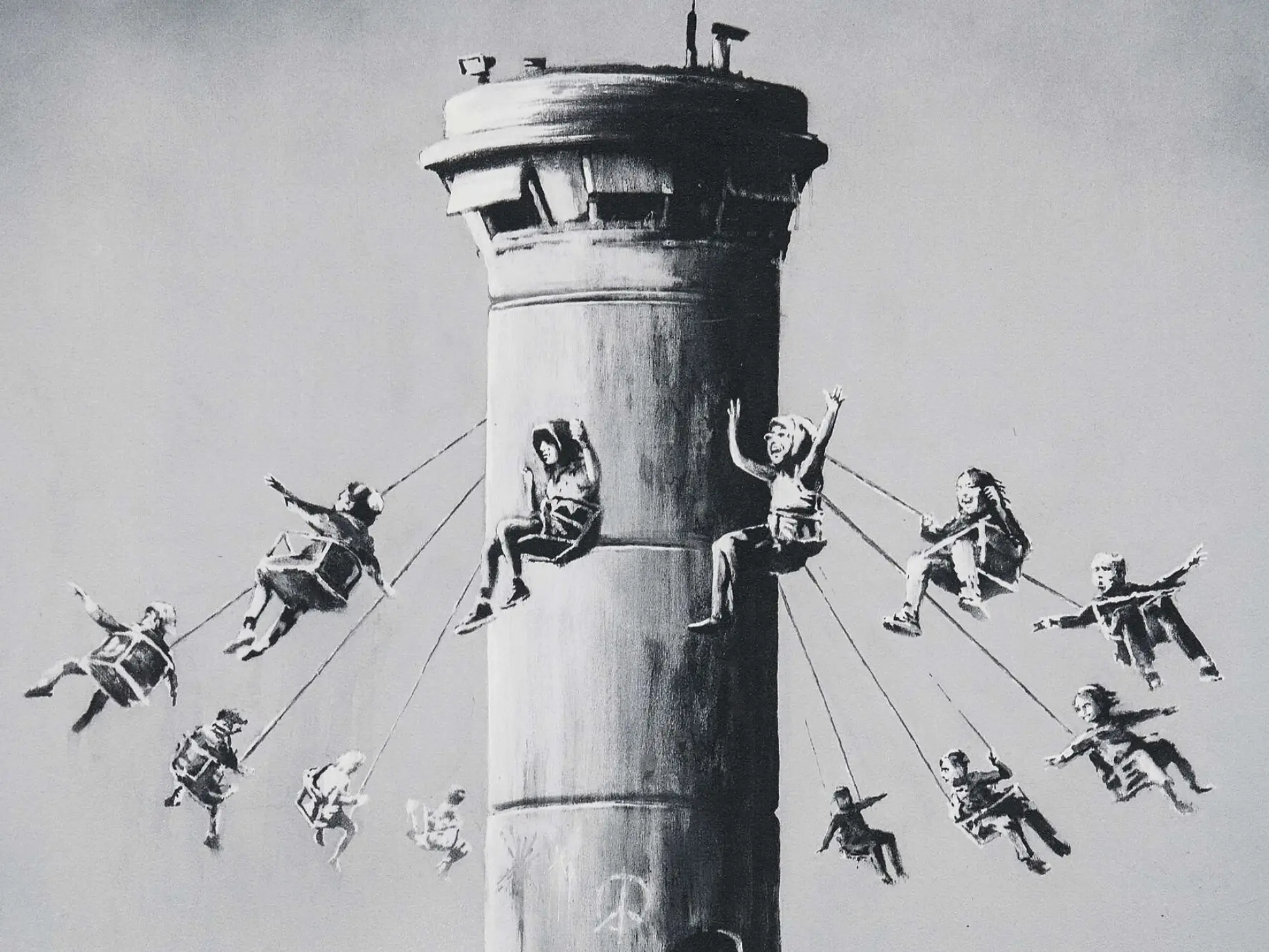 10 years since Banksy's last Palestine tour