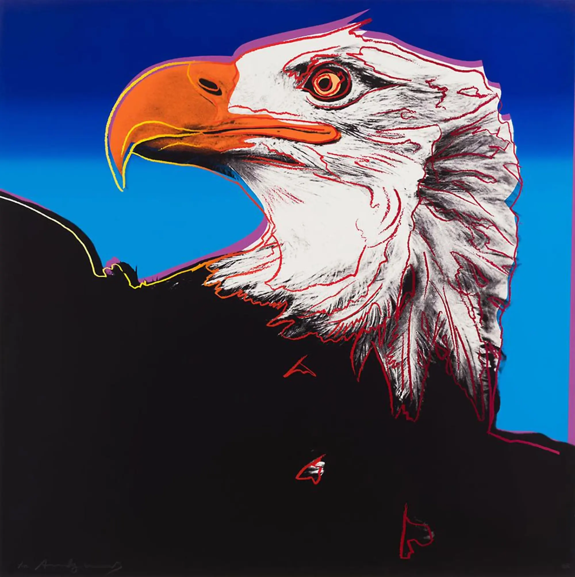 Andy Warhol, Bald Eagle (F. & S. II.296)
