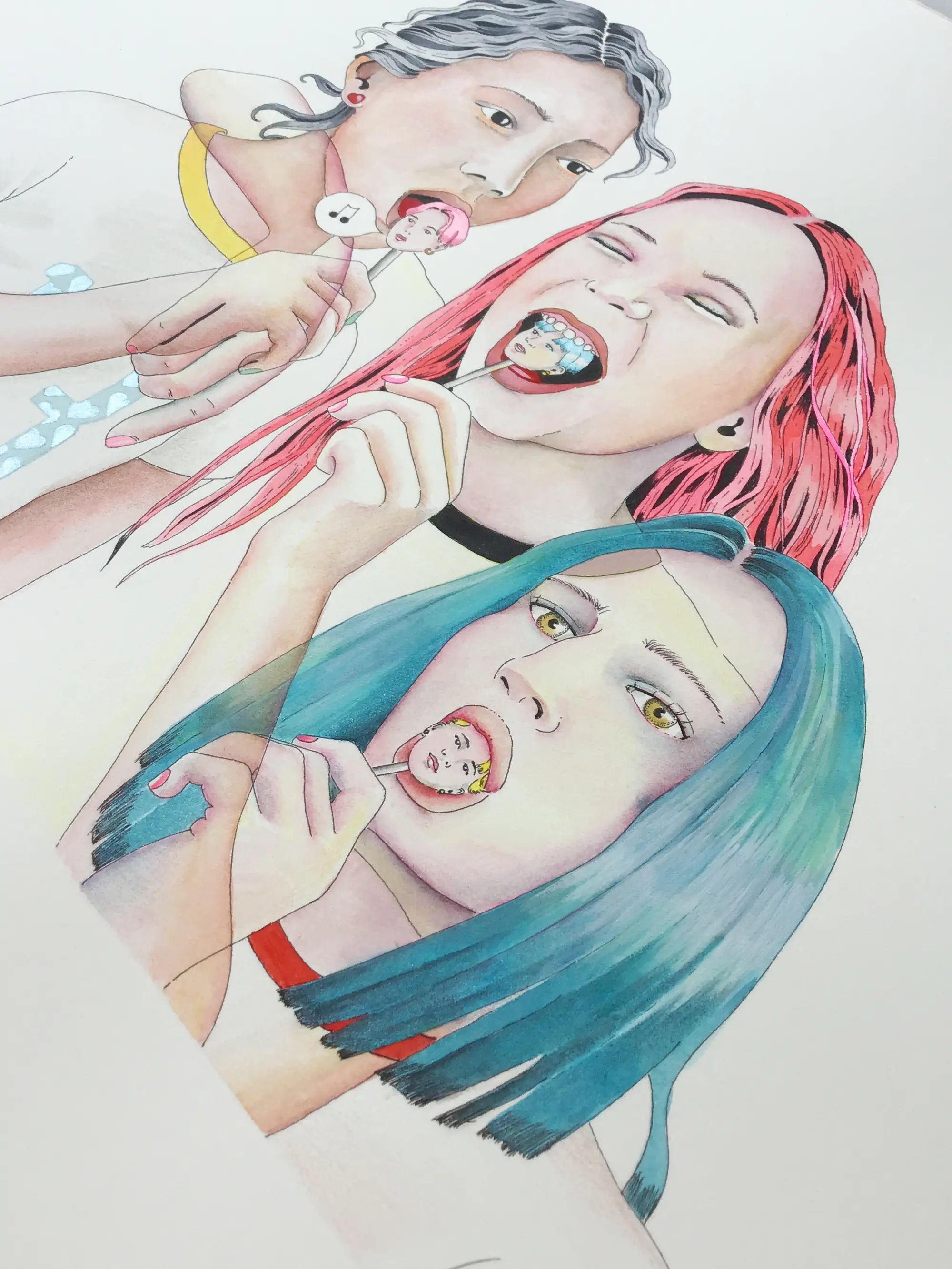 Detail of "Lolly-K-Pop"