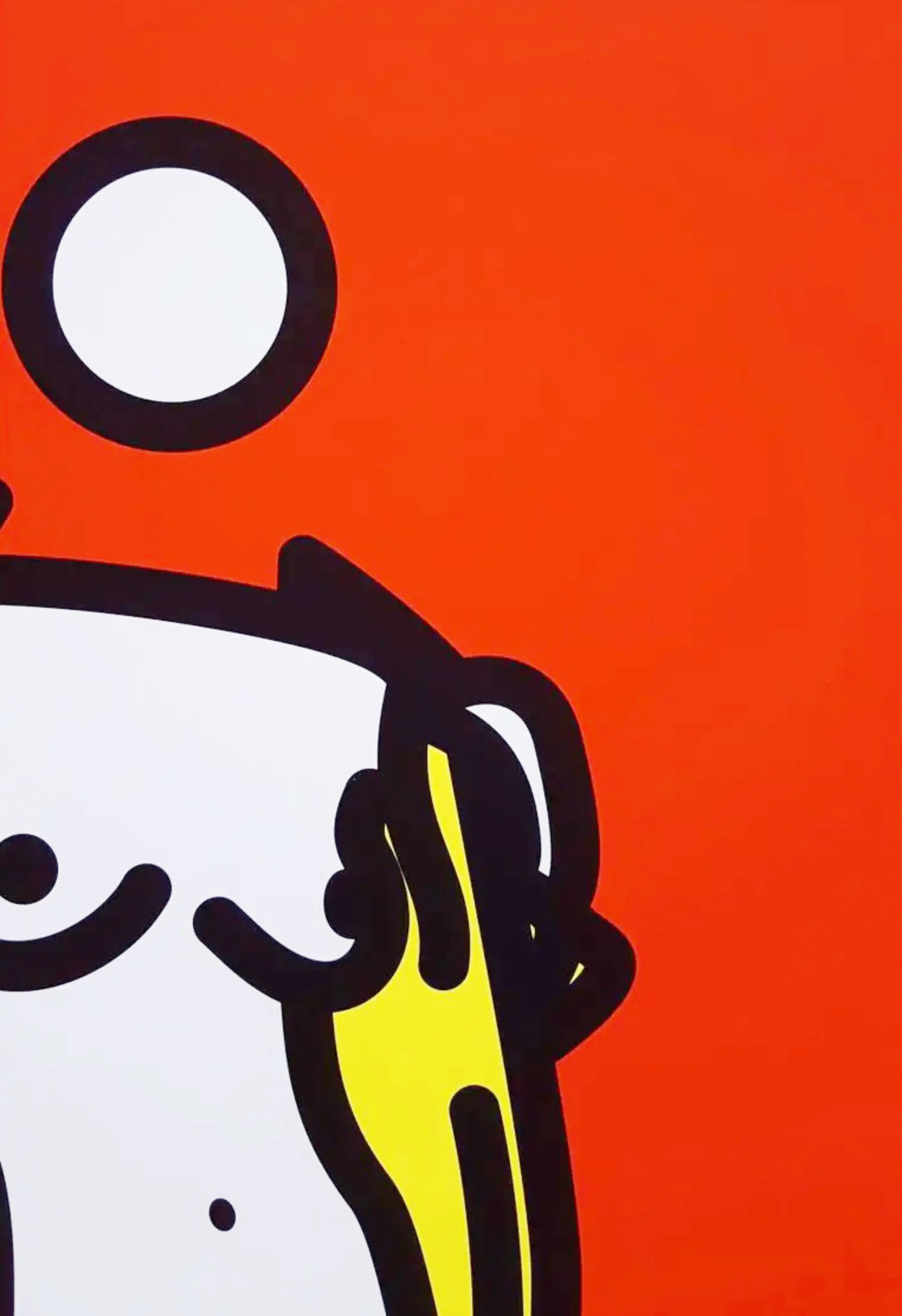 Julian Opie - Woman Taking Off Man's Shirt | Hang-Up Gallery