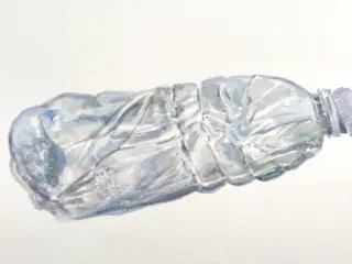 Watercolour Water Bottle image 3