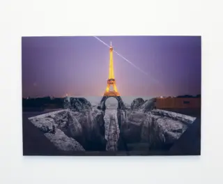 Trompe l’oeil, Les Falaises du Trocadéro, 25 mai 2021, 22h18, Paris, France, 2021 image 2
