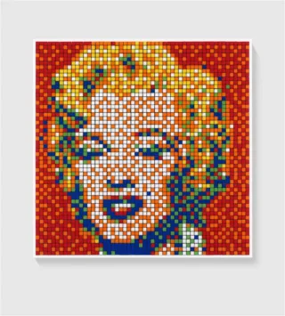 Rubik Shot Red Marilyn image 1