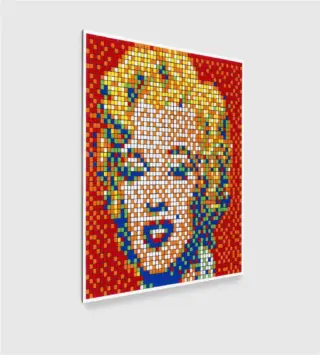 Rubik Shot Red Marilyn image 2