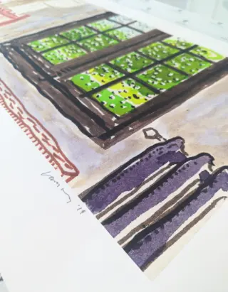 220 for 2020. Art Edition No. 201–300 ‘Two Chairs and Rain on Window’ image 2