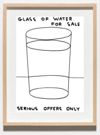Untitled (Glass of Water for Sale) image 1