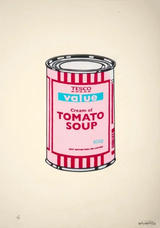 Soup Can - Pink/Cherry/Sky Blue image 1