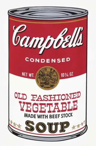 Campbell's Soup II, Old Fashioned Vegetable (F. & S. II.54) image 1