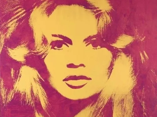 Andy Warhol and Brigitte Bardot