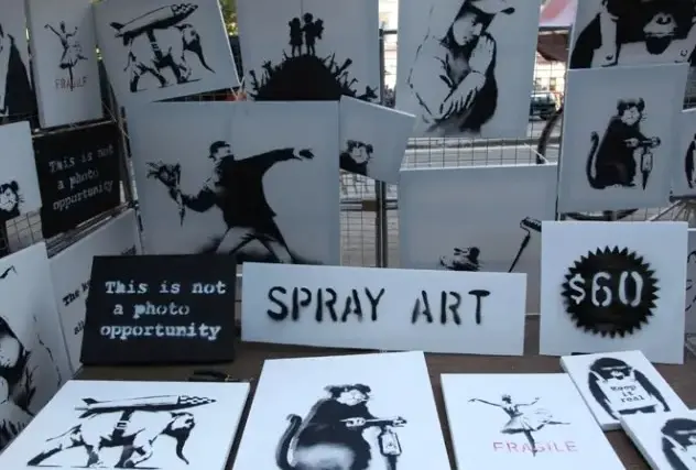Banksy, Central Park Stand