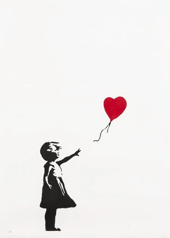 Girl With Balloon - Unsigned
