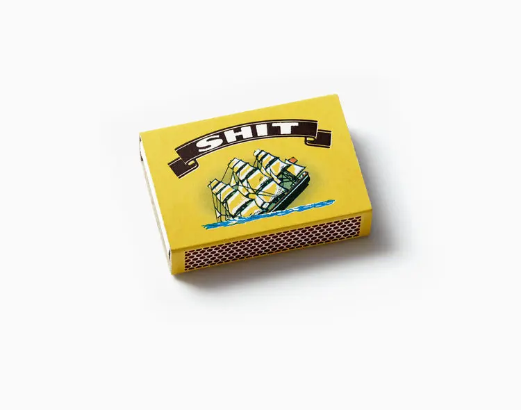 Shit, 2015, giclée print on paper
