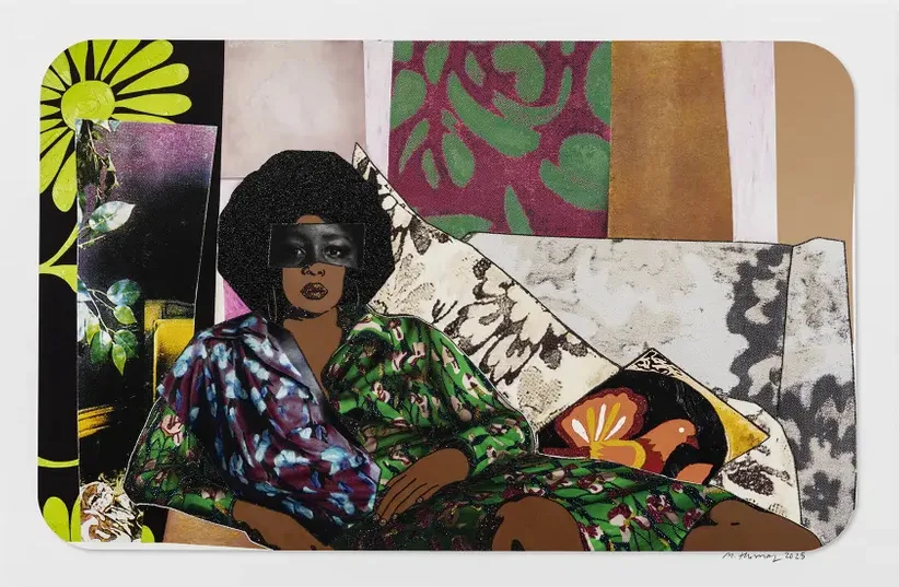 Afro Goddess Looking Forward