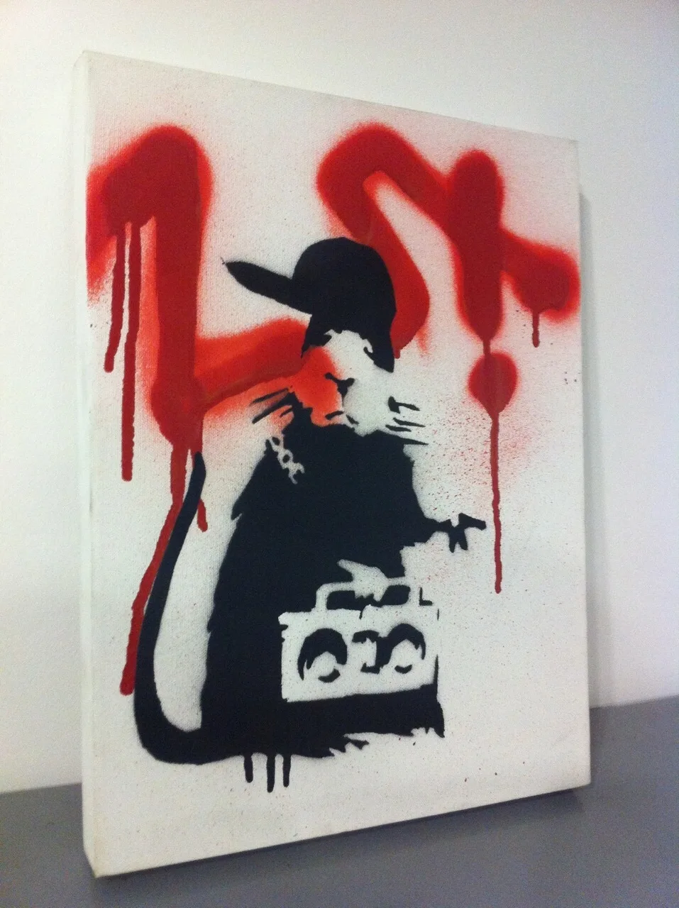 Gangsta Rat - Canvas