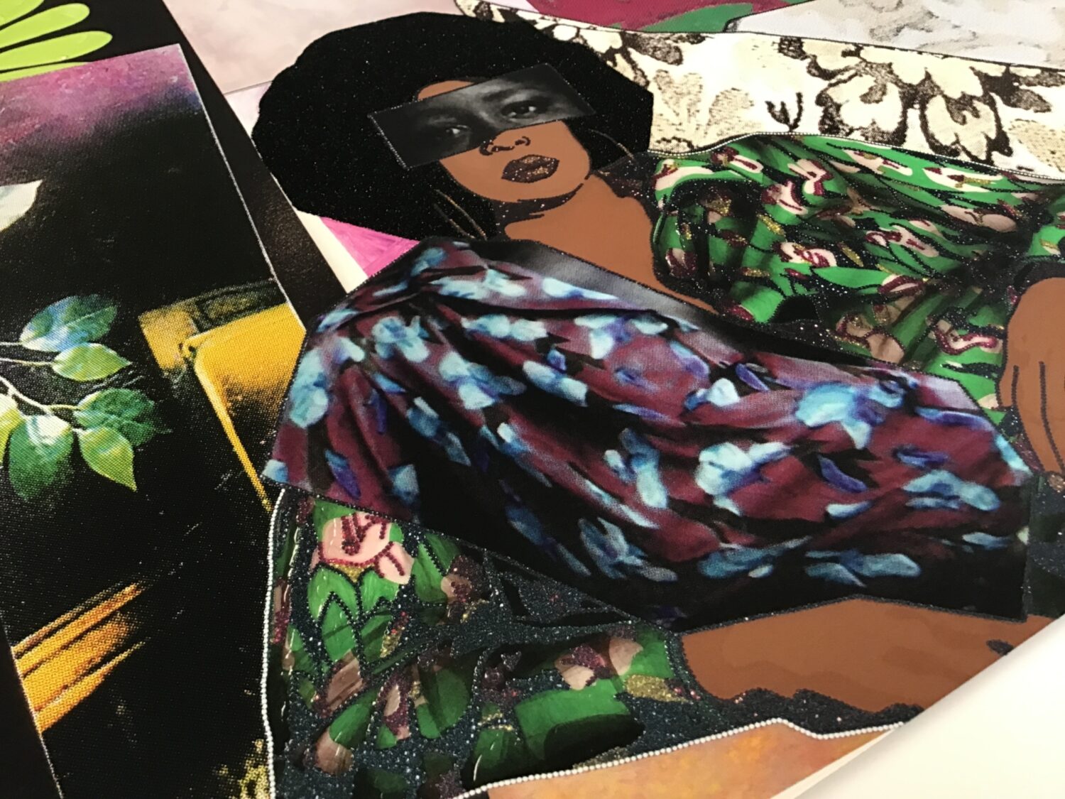 Afro Goddess Looking Forward