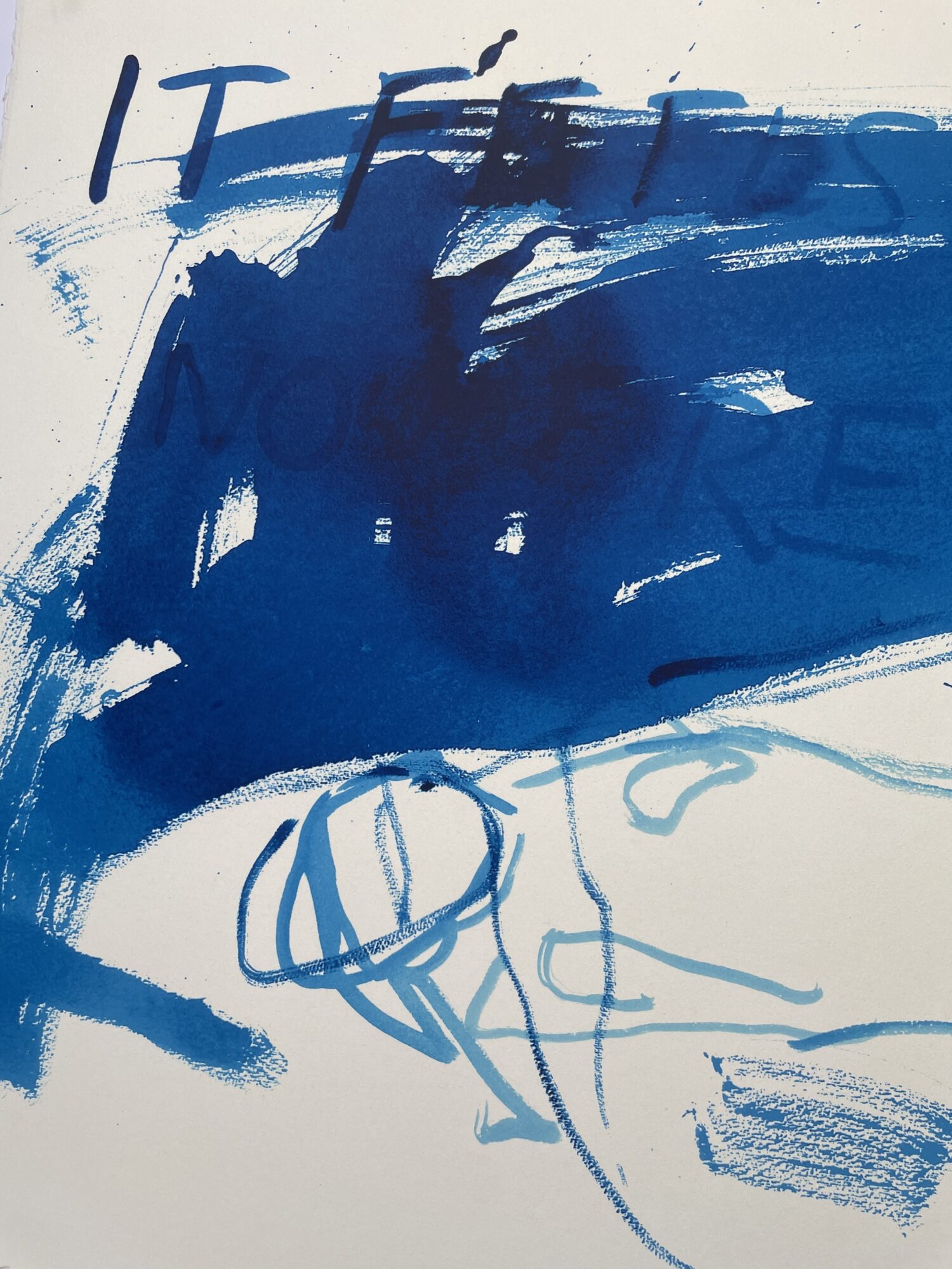 Blue Figure III