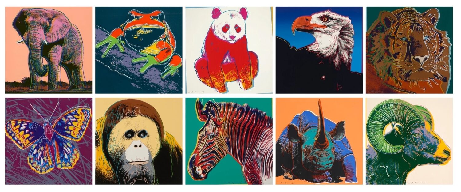Andy Warhol, Endangered Species (complete set), Sotheby's, London, 17 March 2021, £2,919,000