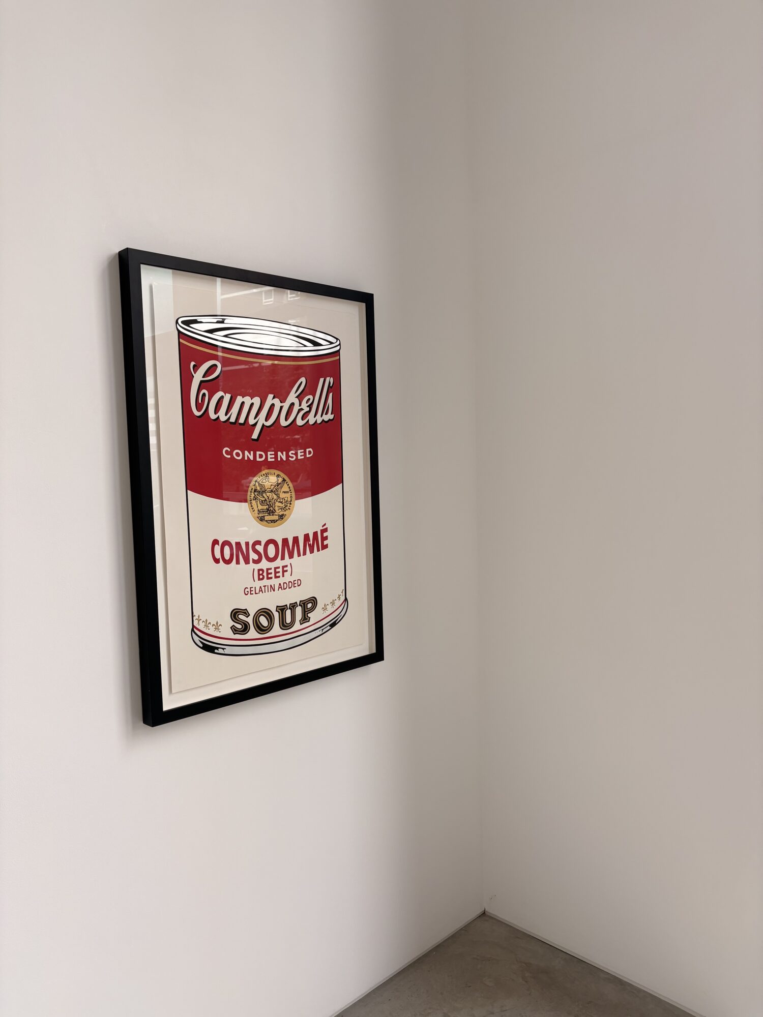 Campbell's Soup I, Beef Consomme (F. & S. II.52)