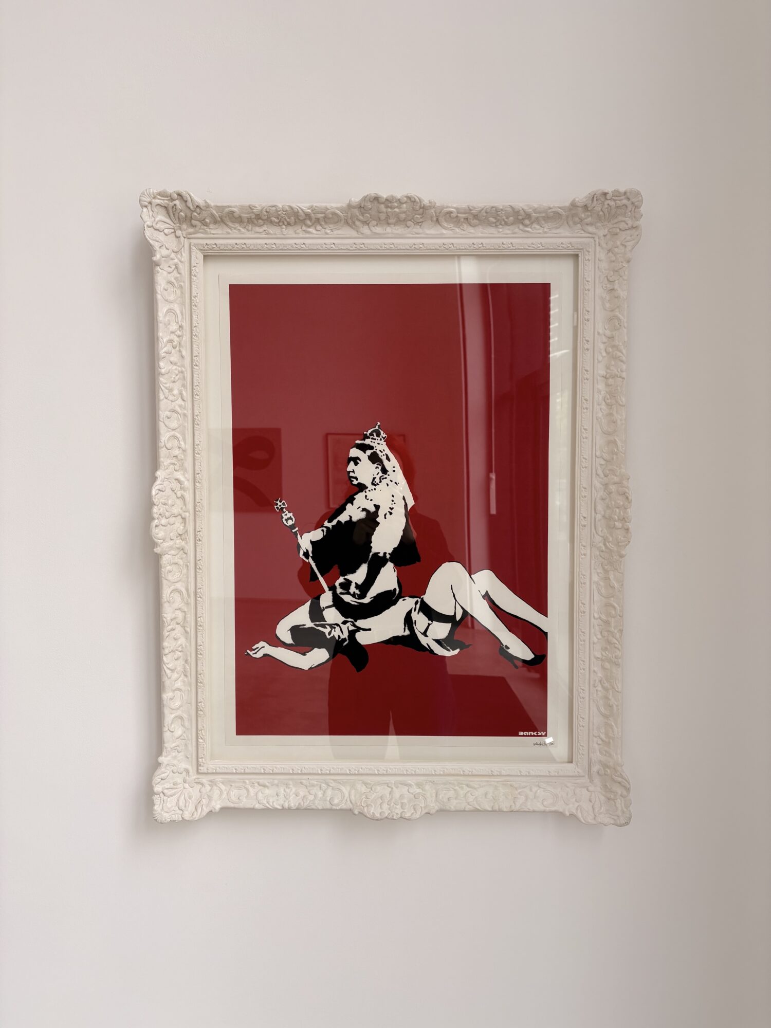 Banksy - Queen Vic - Signed | Hang-Up Gallery