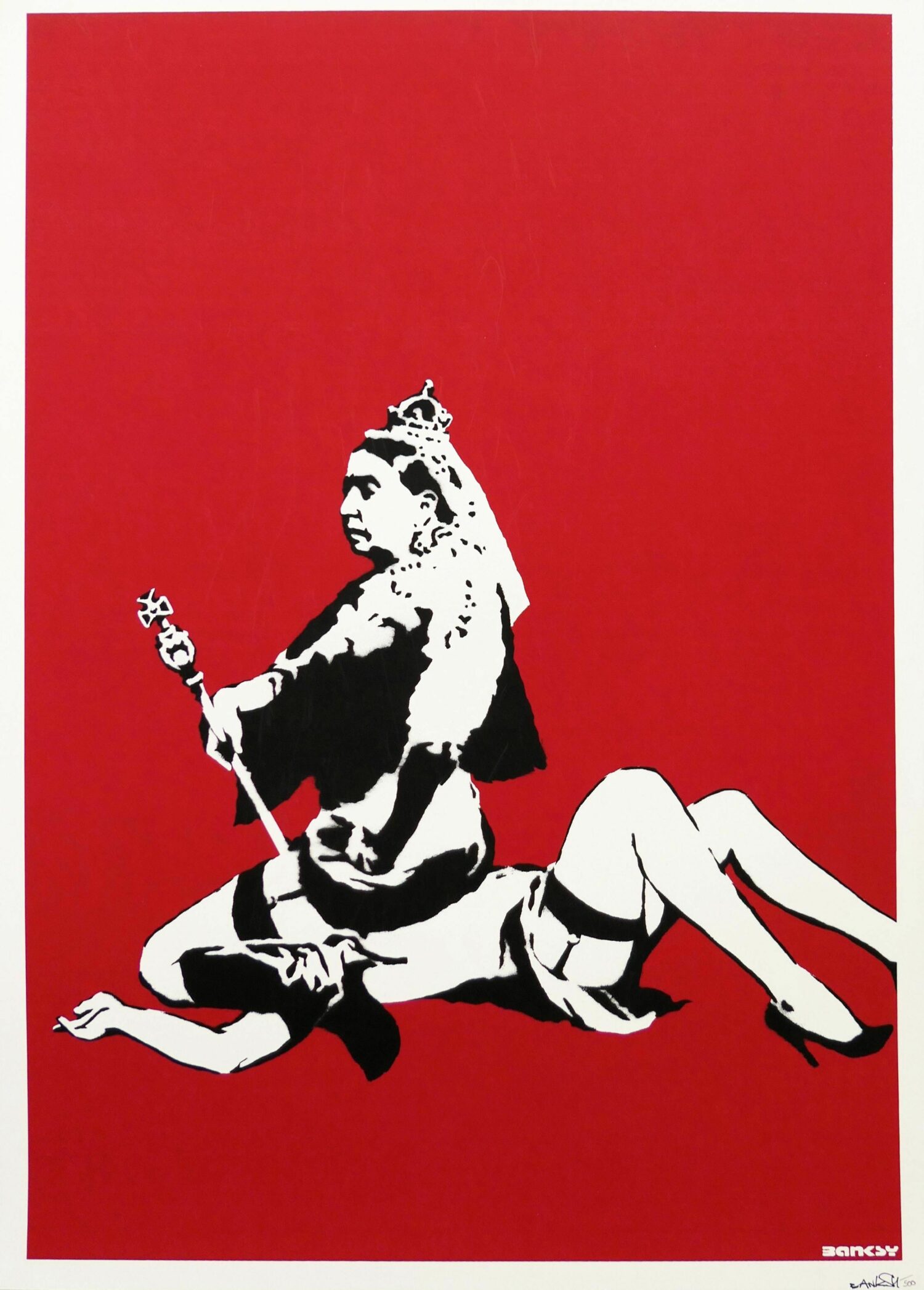 Queen Vic - Signed