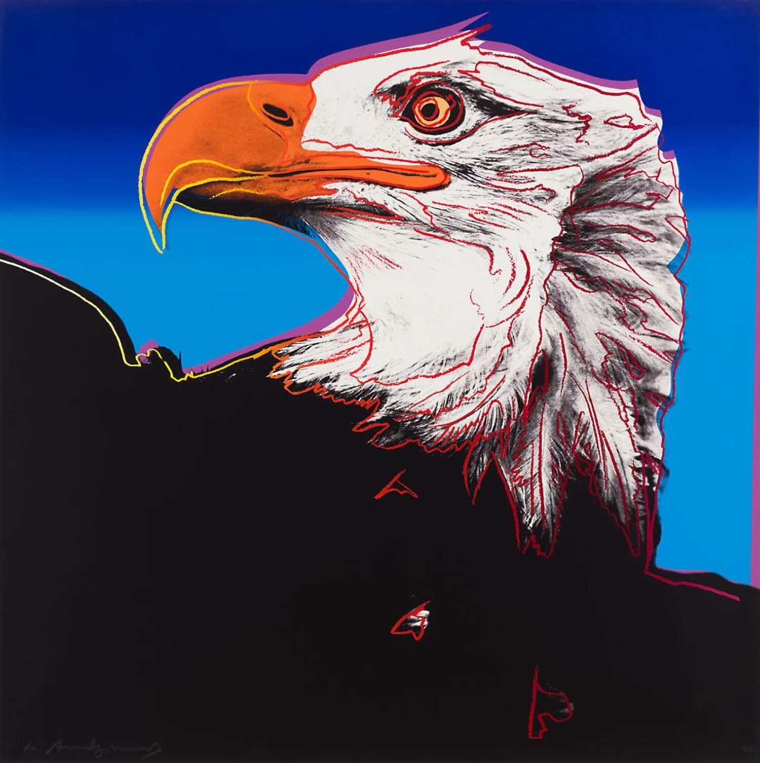 Andy Warhol, Bald Eagle (F. & S. II.296)